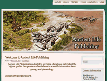 Tablet Screenshot of ancientlifepublishing.com